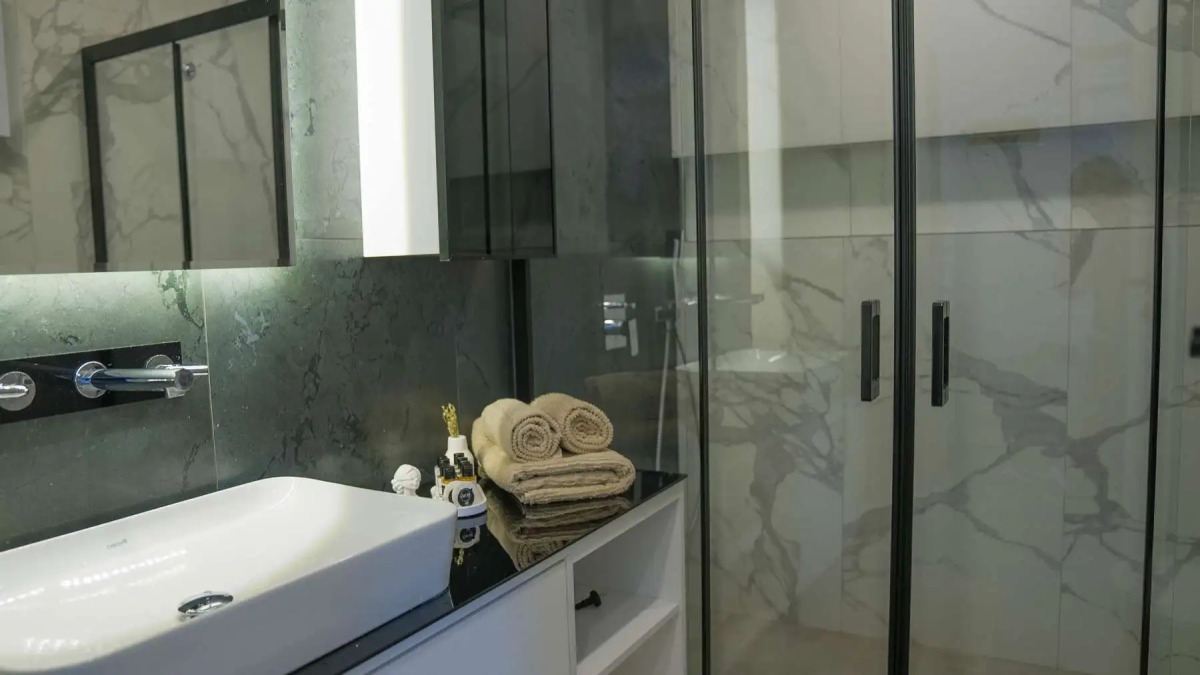 Апартаменты 1+1 Qoople Prive 6 рядом с морем