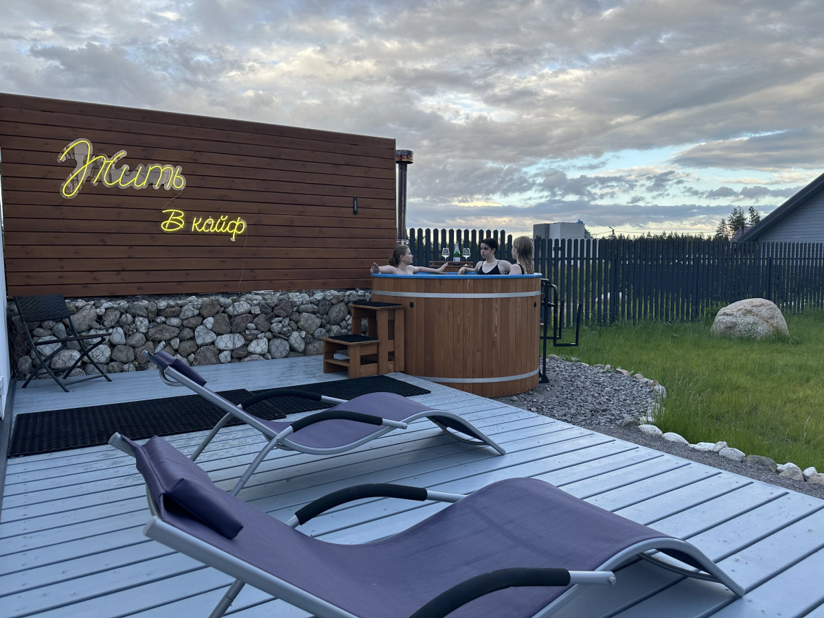 Частный Дом с Баней и Купелью у Финского Залива