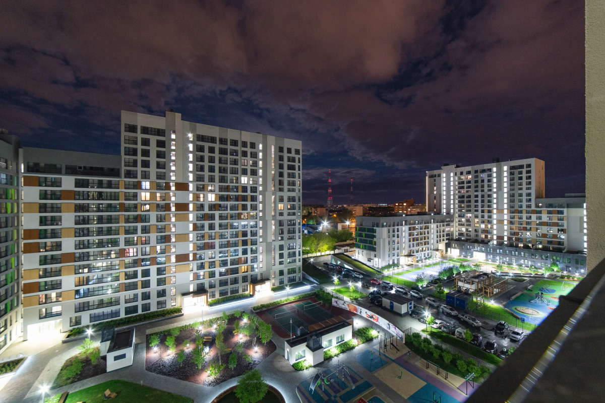 Апартаменты Novin квартал с видом во двор