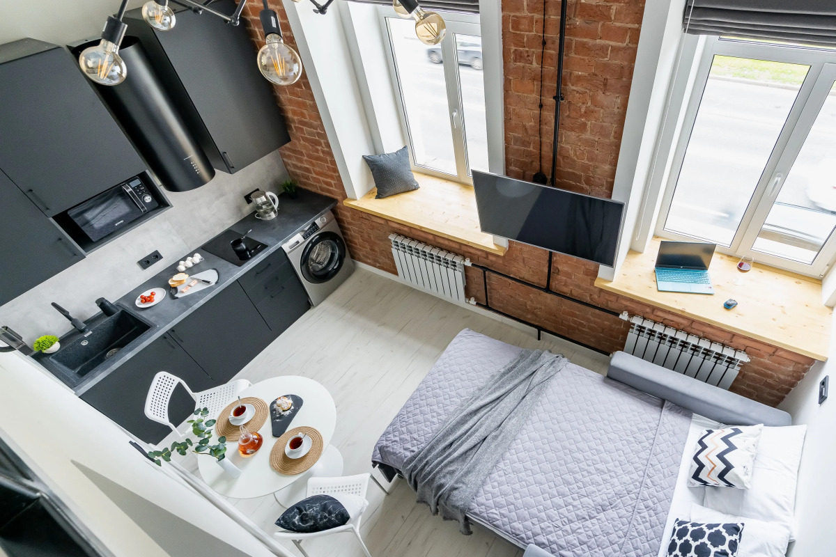 Апартаменты Лофт с Видом на Неву 1