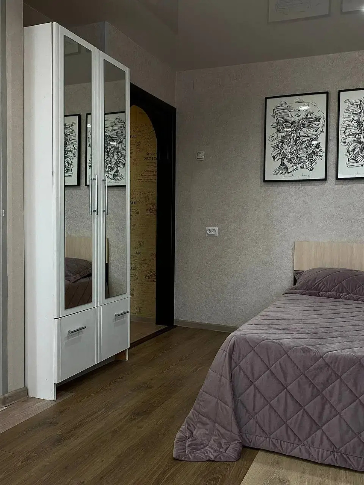 Квартира Трехкомнатная квартира с видом на Волгу