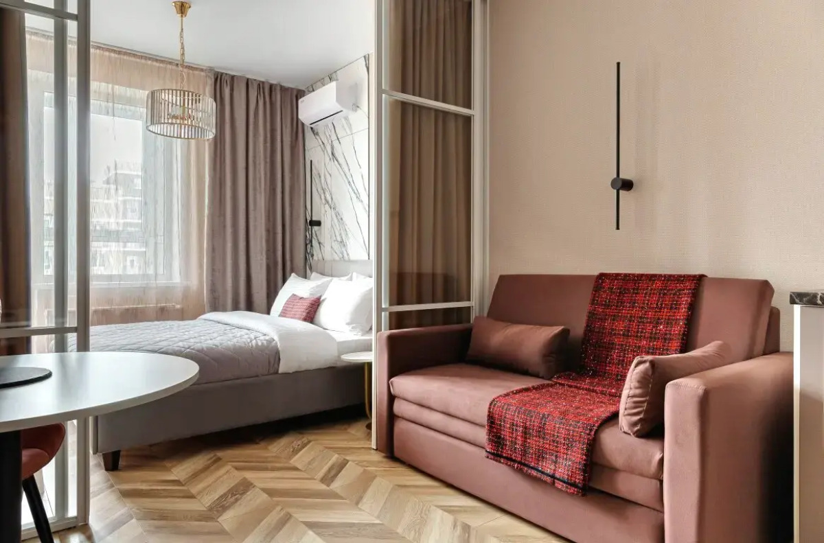 Квартира Студия Бордо в ЖК Абрикосово