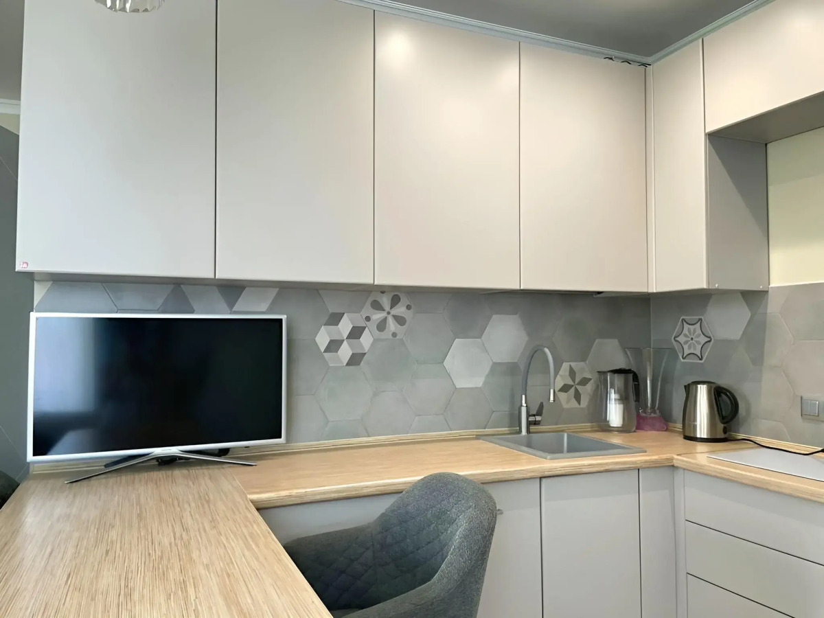 Апартаменты Айсберг с видом на храм с балконом