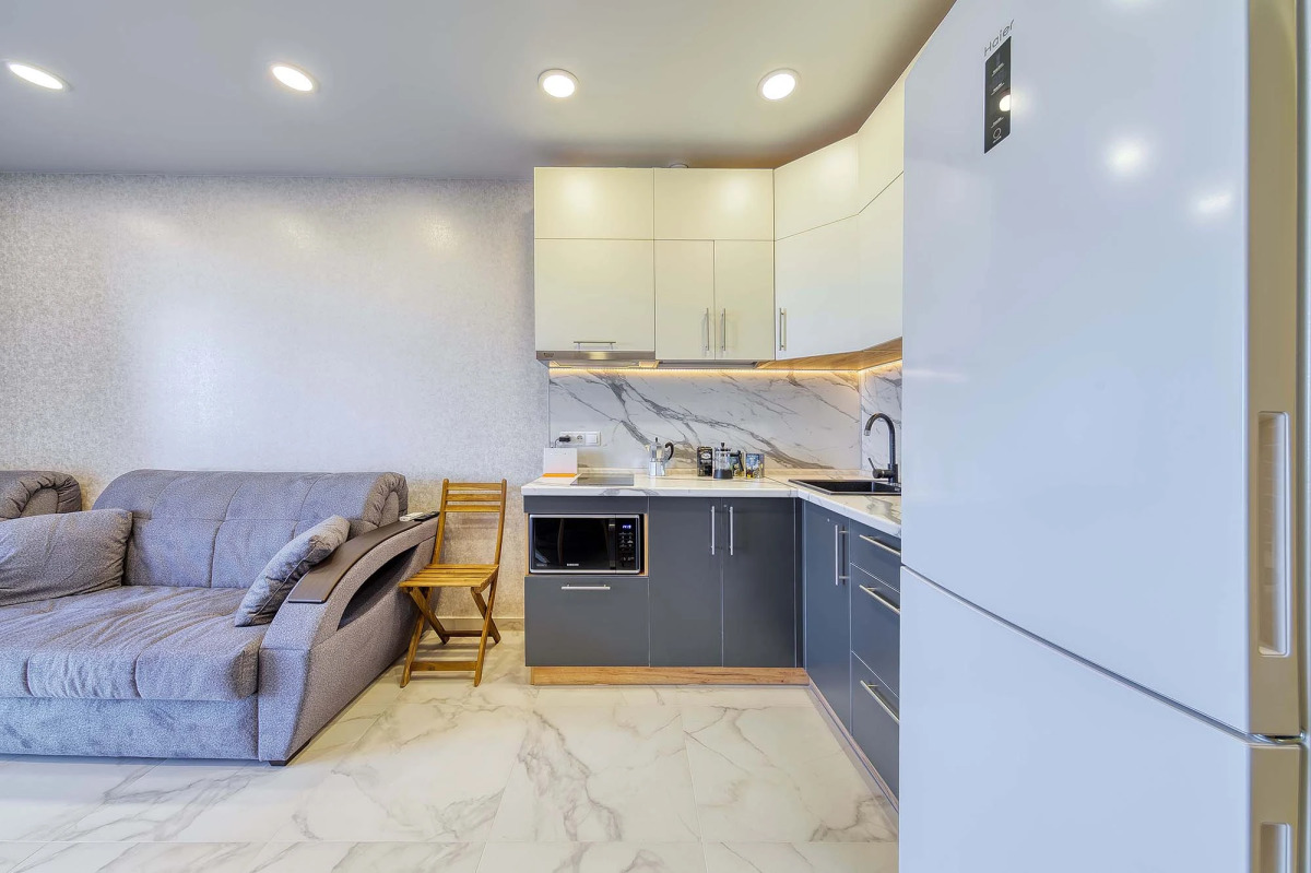 Апартаменты в центре Сочи для 3 гостей ЖК Сокол с видом на море