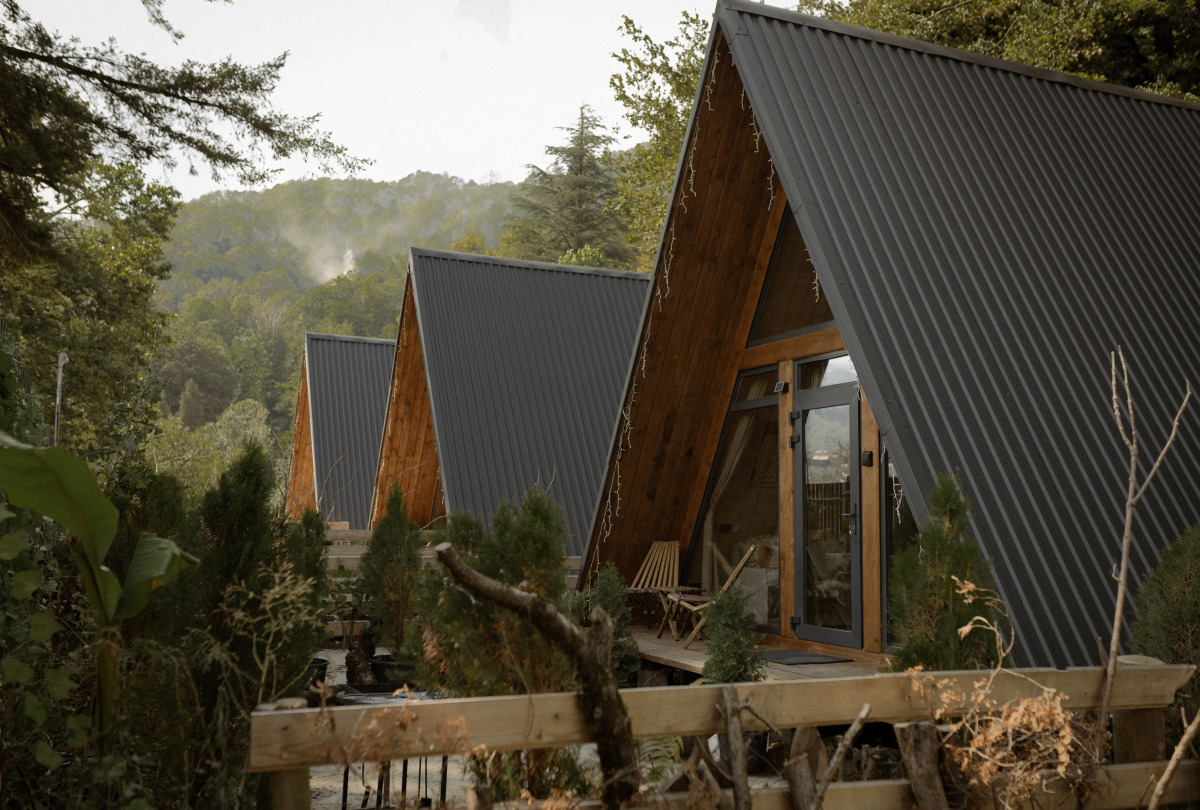 Гостевой дом Экосказка с видом на горы