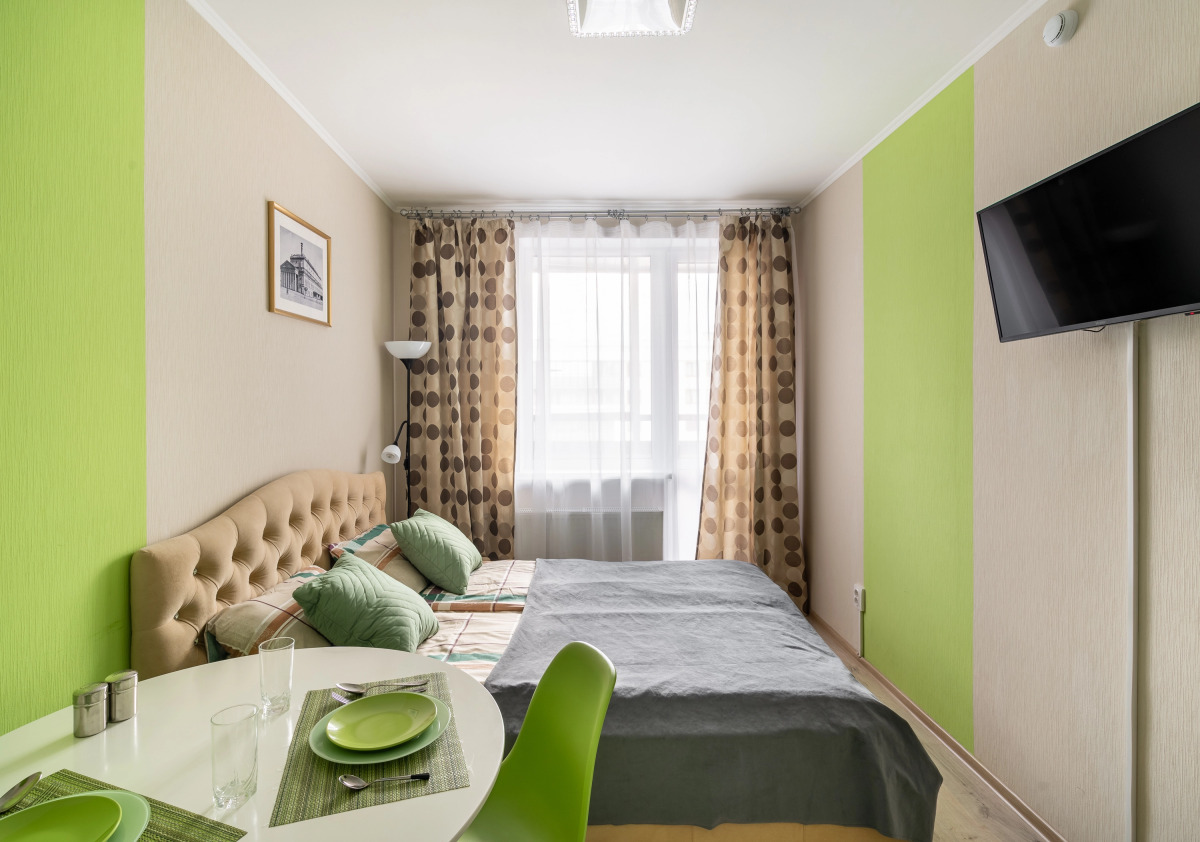 Апартаменты GLOBALSTAY. Современная студия ЖК Лайк 10 мин до Метро