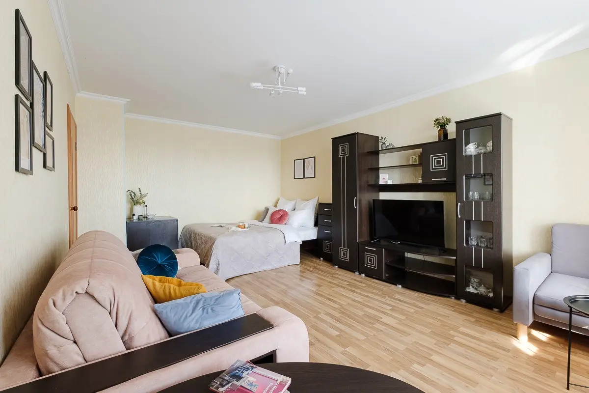 Апартаменты Life Apartments в центре города у Зеленоградского лесопарка