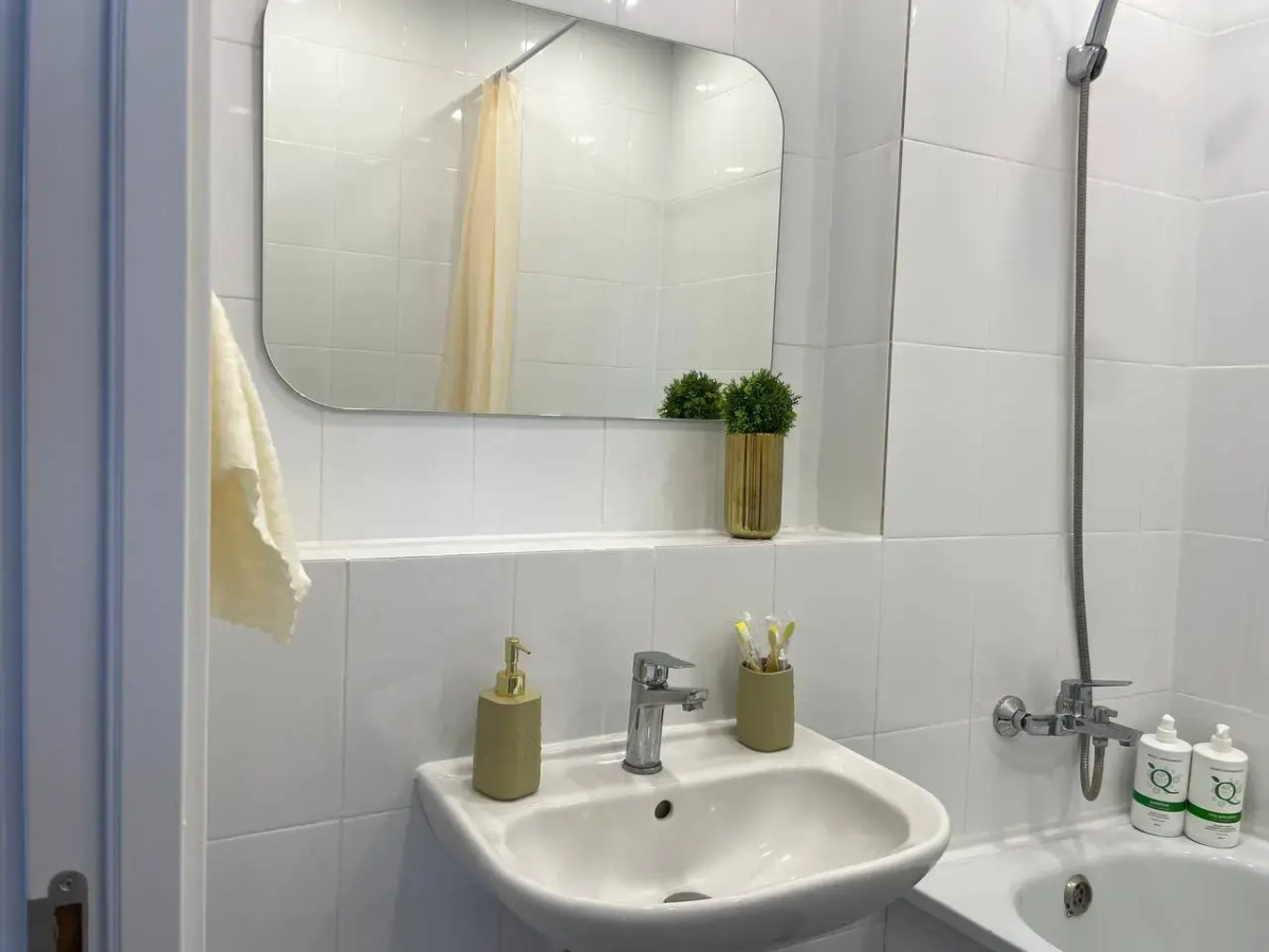 Квартира Светлая и Просторная Однокомнатная