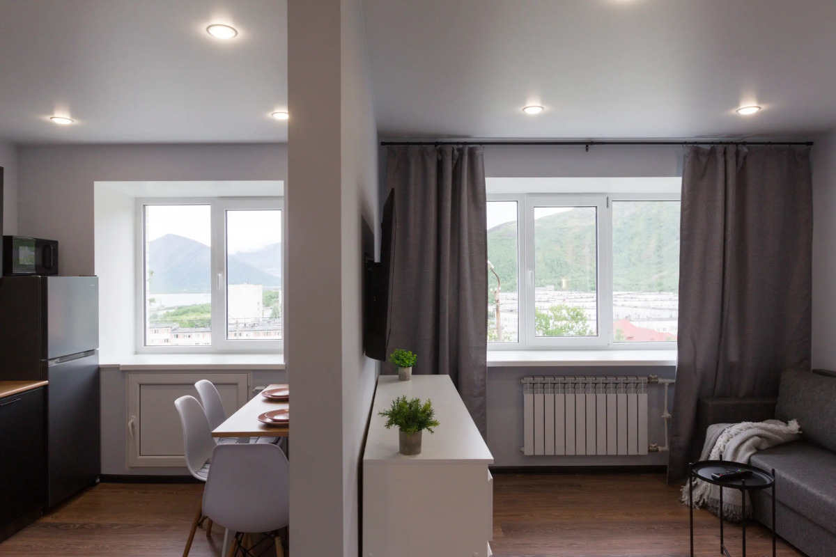 Квартира Уютная 1-к с Потрясающим Видом на Горы