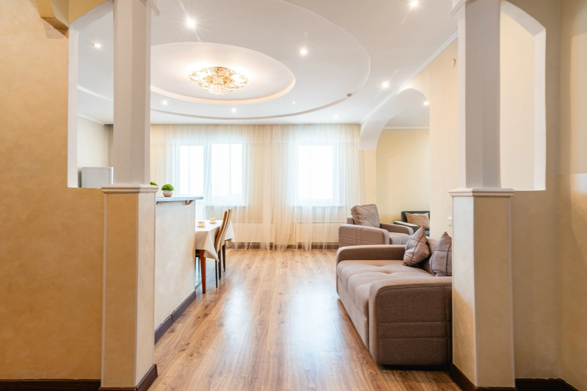 Апартаменты Просторные 3-х комнатные в стиле минимализм