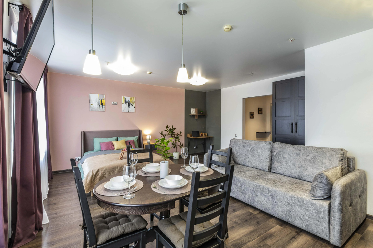 Апартаменты DailyDwell на Шейнкмана в Центре Екатеринбурга с панорамным видом