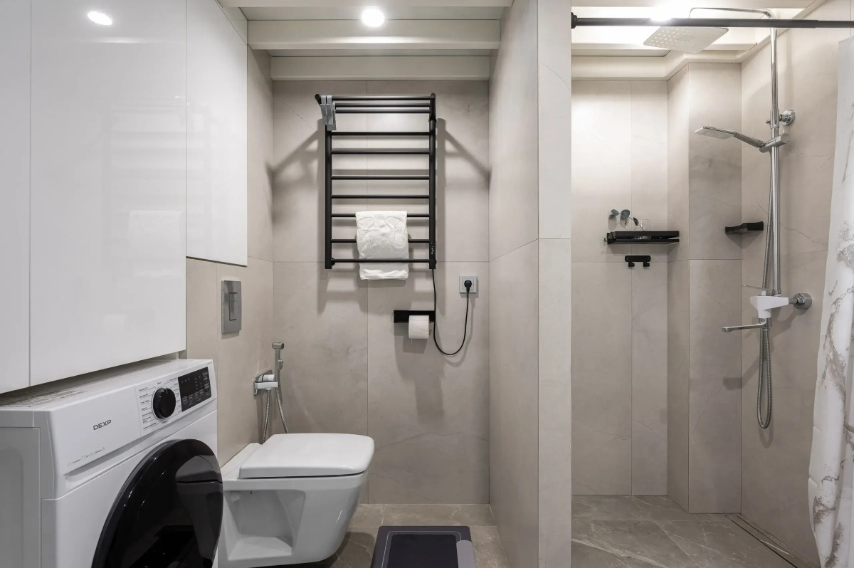 Двухуровневая квартира у реки. Кватро 3/3