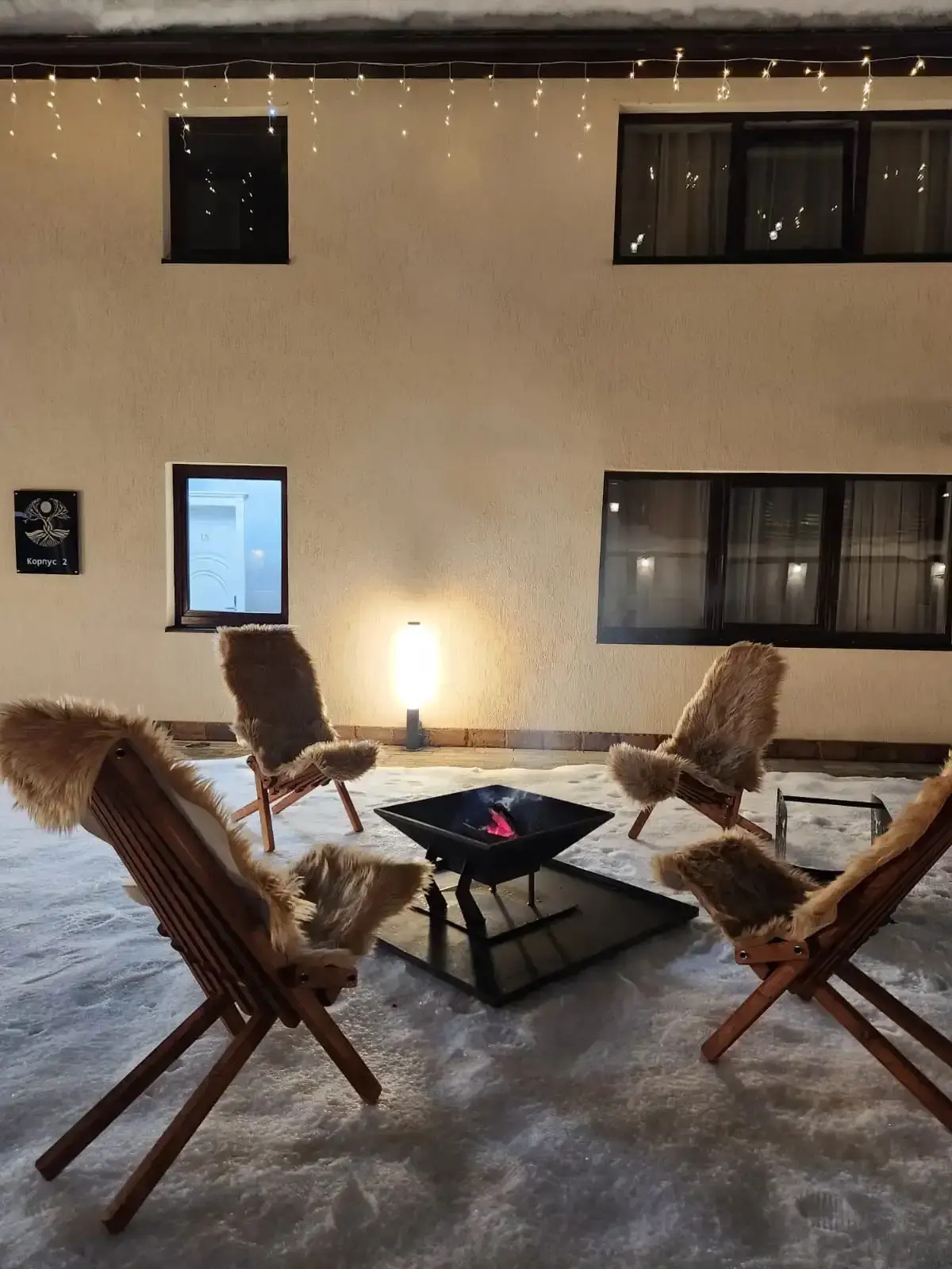 Апартаменты с бассейном и баней