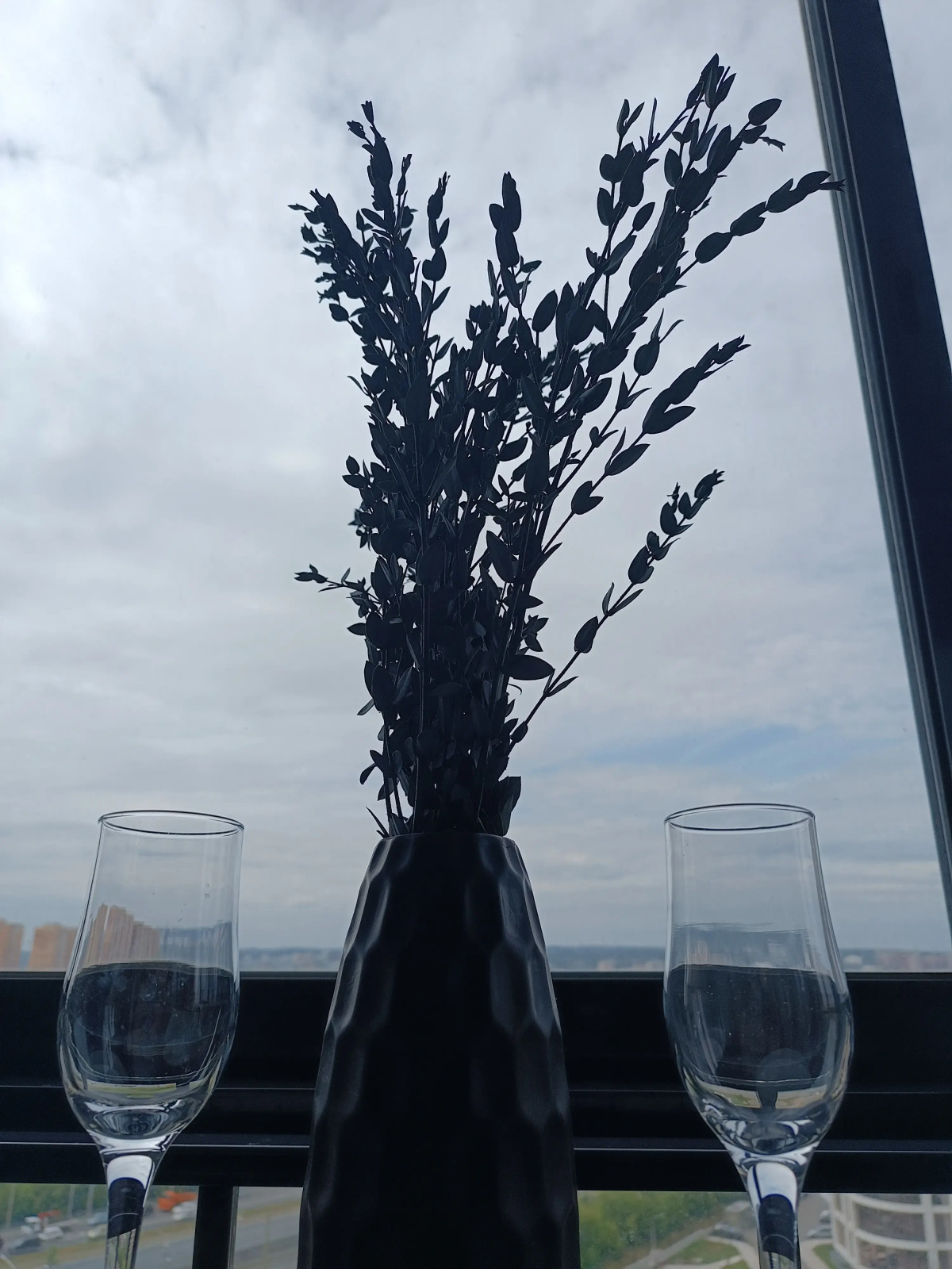 Апартаменты Комфорт с шикарным видом на город