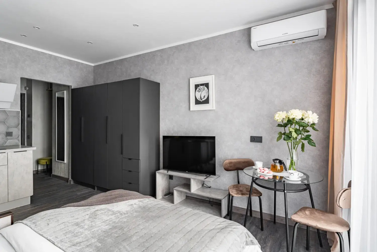 Апартаменты Студия с Панорамным Видом на 25 Этаже