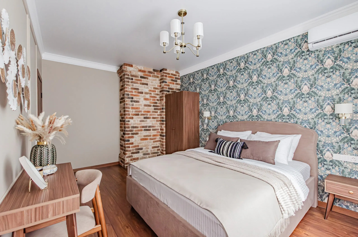 Квартира Атмосферная в центре города с двумя спальнями