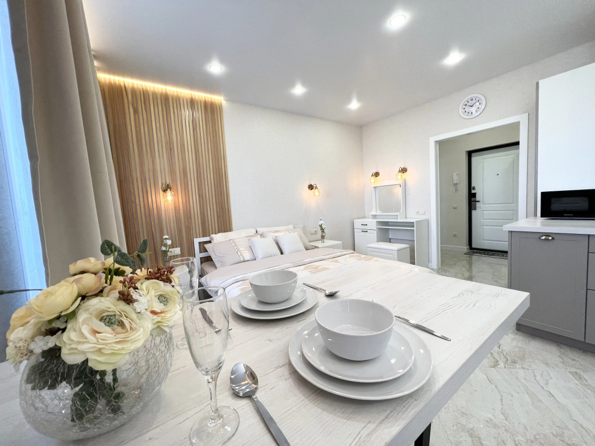 Апартаменты на Солнечном бульваре 18 студия