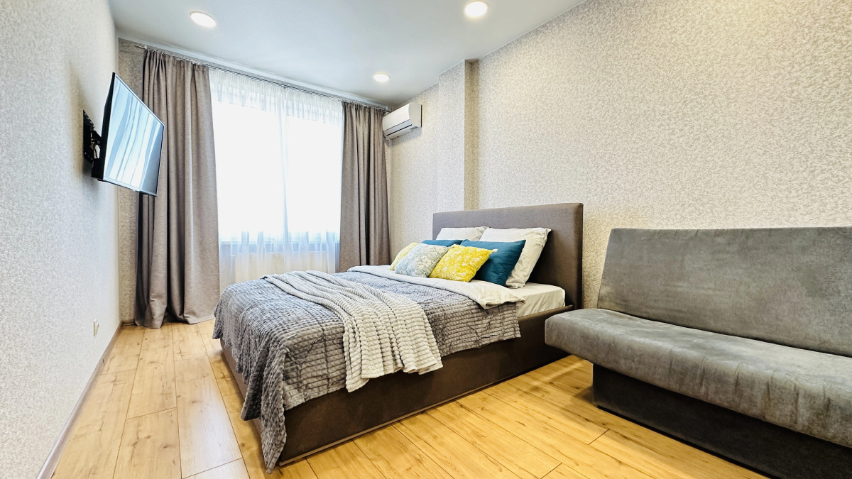 Квартира Уютная Однокомнатная на 21 этаже