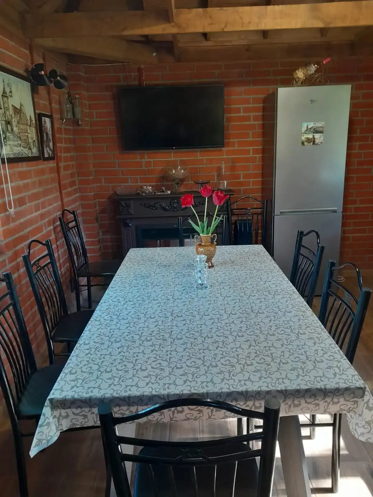 Частный дом Holiday Home С Баней На Дровах