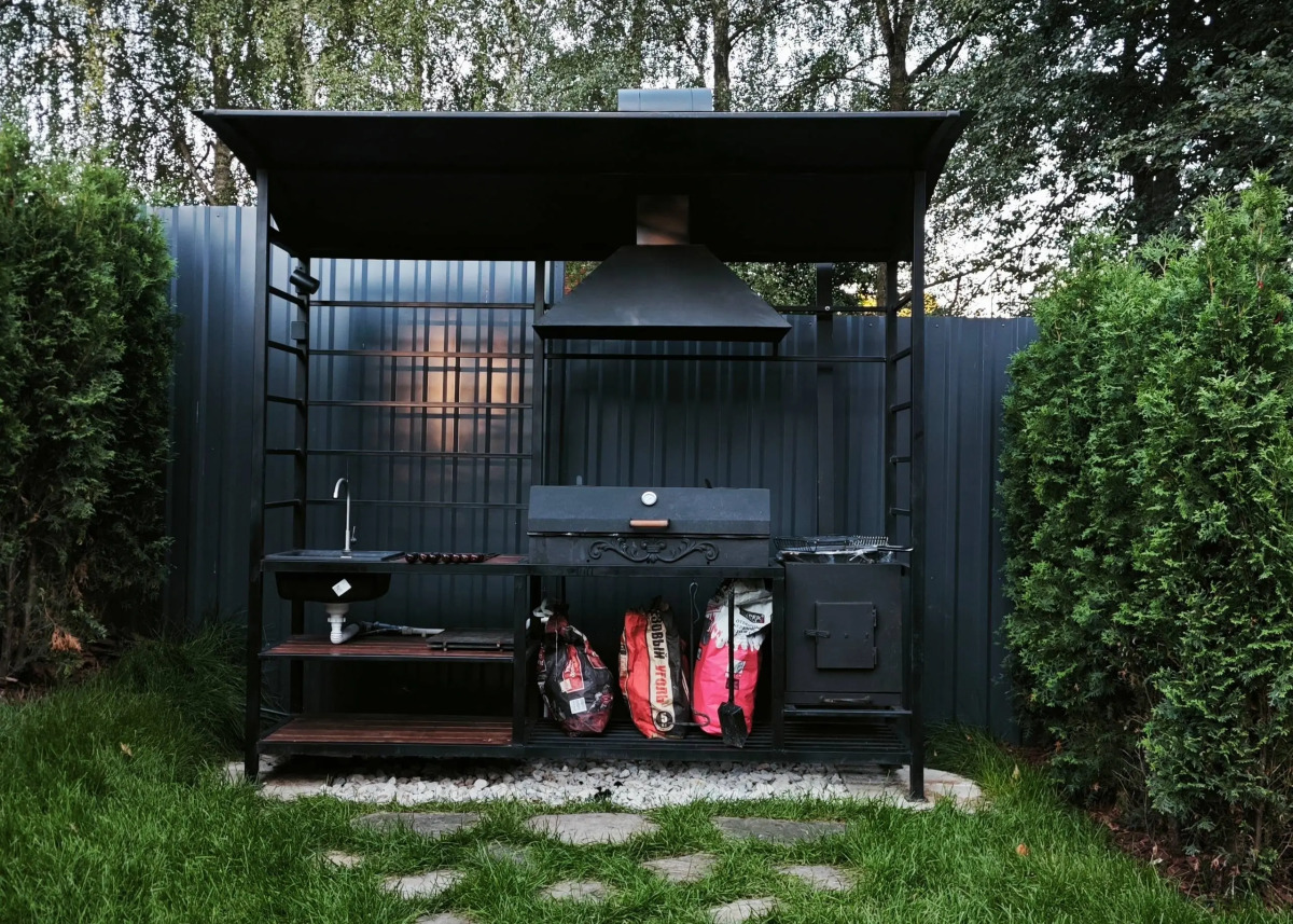 Частный дом Уютный А-фрейм Поле с баней и чаном