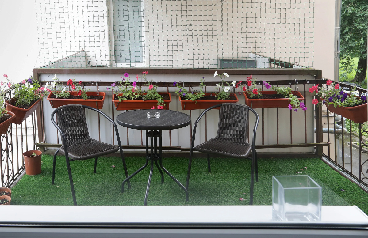 Квартира с самыми романтичный балконом