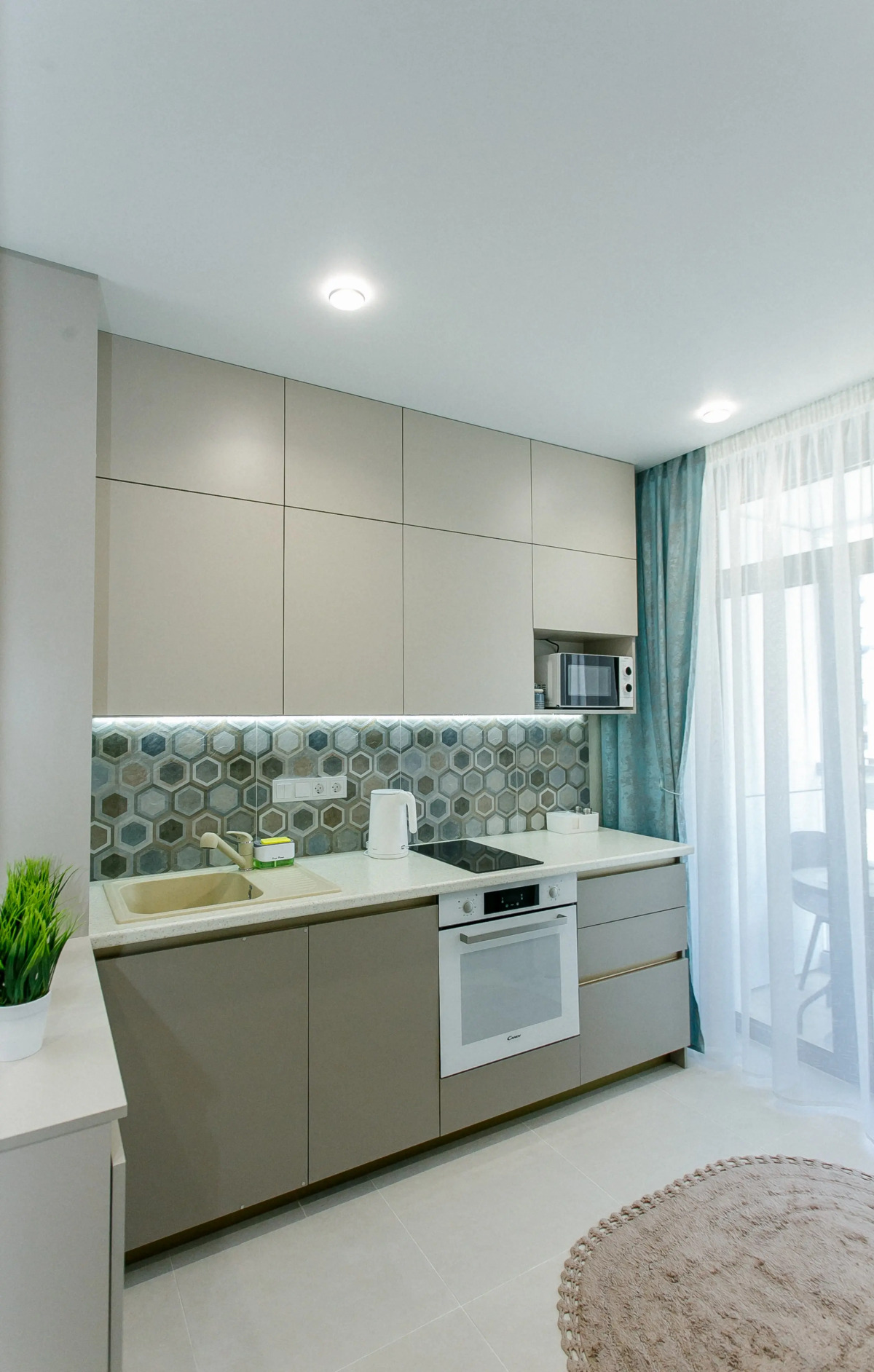 Апартаменты Студия ЖК Кислород с видом на горы