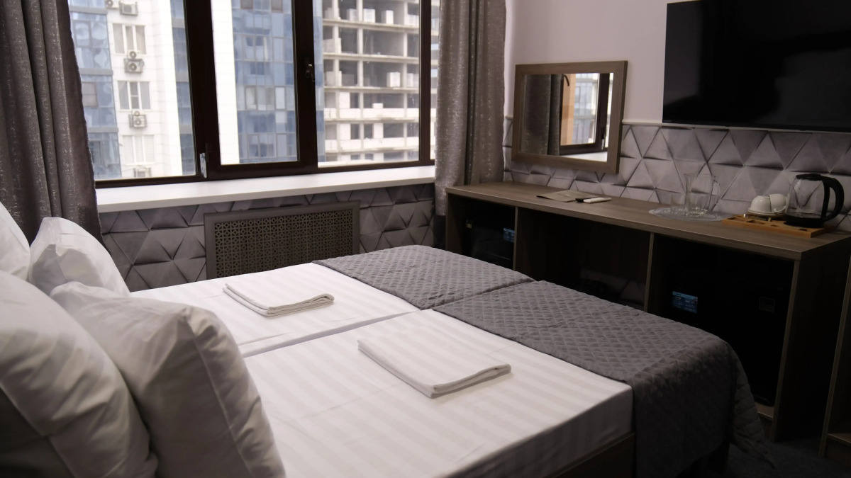 Отель Nokhchostar на проспекте Эсембаева