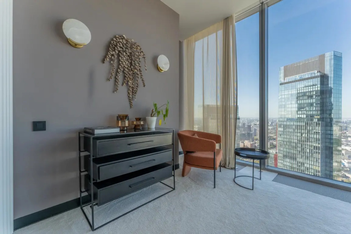 Лучший угловой апартамент New level City на 78 этаже