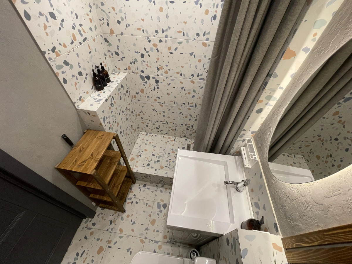 Квартира видовая дизайнерская 2х-комнатная в стиле Лофт