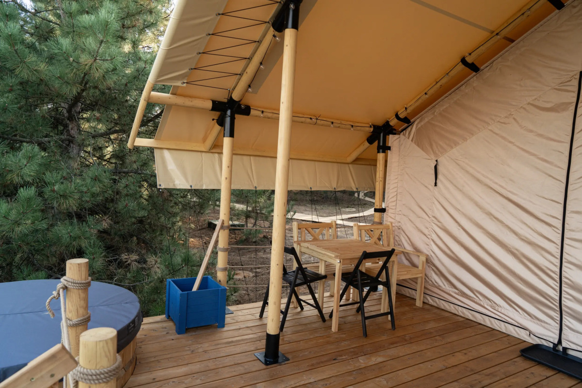 Глэмпинг Синий Яр