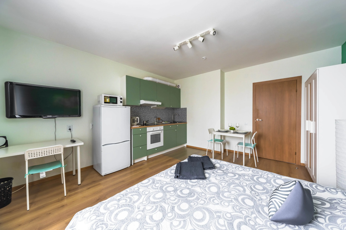 Квартира студия 27м, 3 спальных места