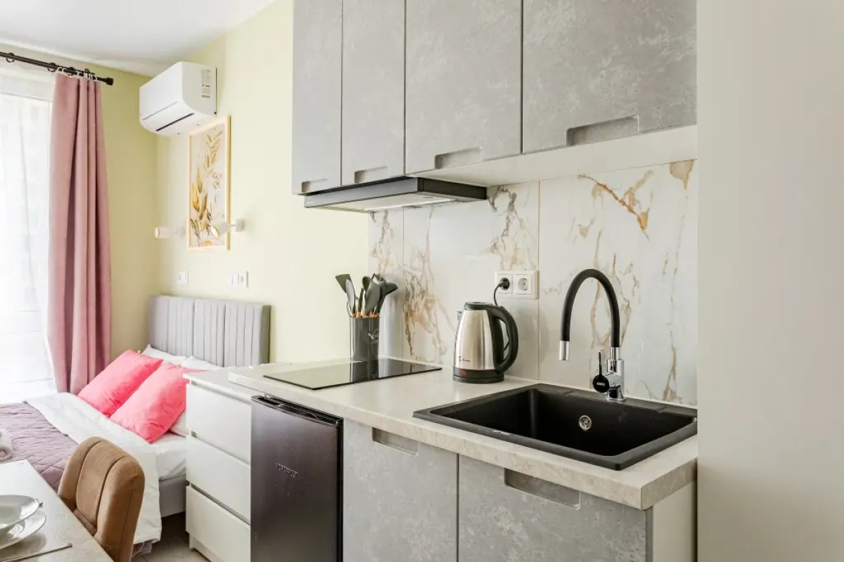 Апартаменты InHome24 Стильная Студия у Станций Метро Стрешново и Войковской