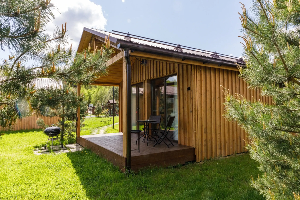 Частный дом 46м в лесной зоне рядом со Звенигородом