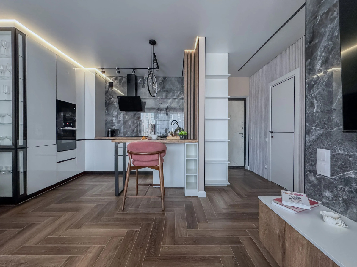 Квартира Green FOX для троих - ремонт, техника и уют