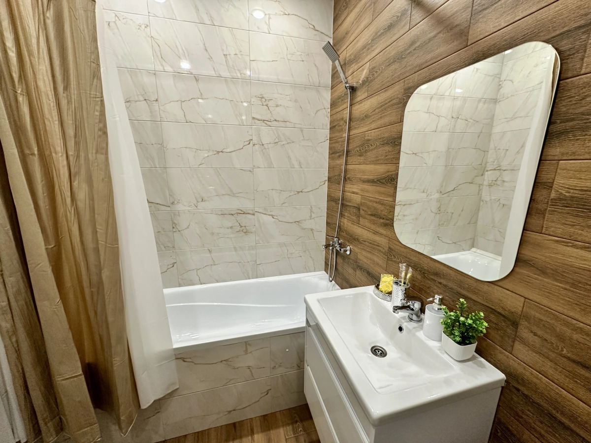 Квартира Enigma Apartments в ЖК Аквамарин рядом с набережной и ТРЦ Аквамолл