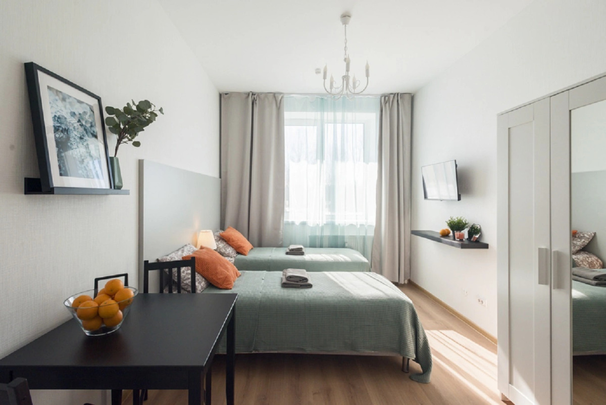 Квартира Студия Голубая в поселке Песочном