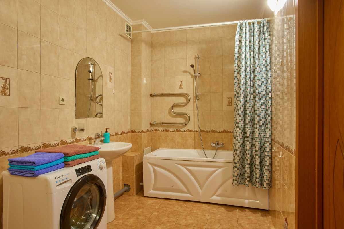 Апартаменты Большая квартира с видом на Волгу