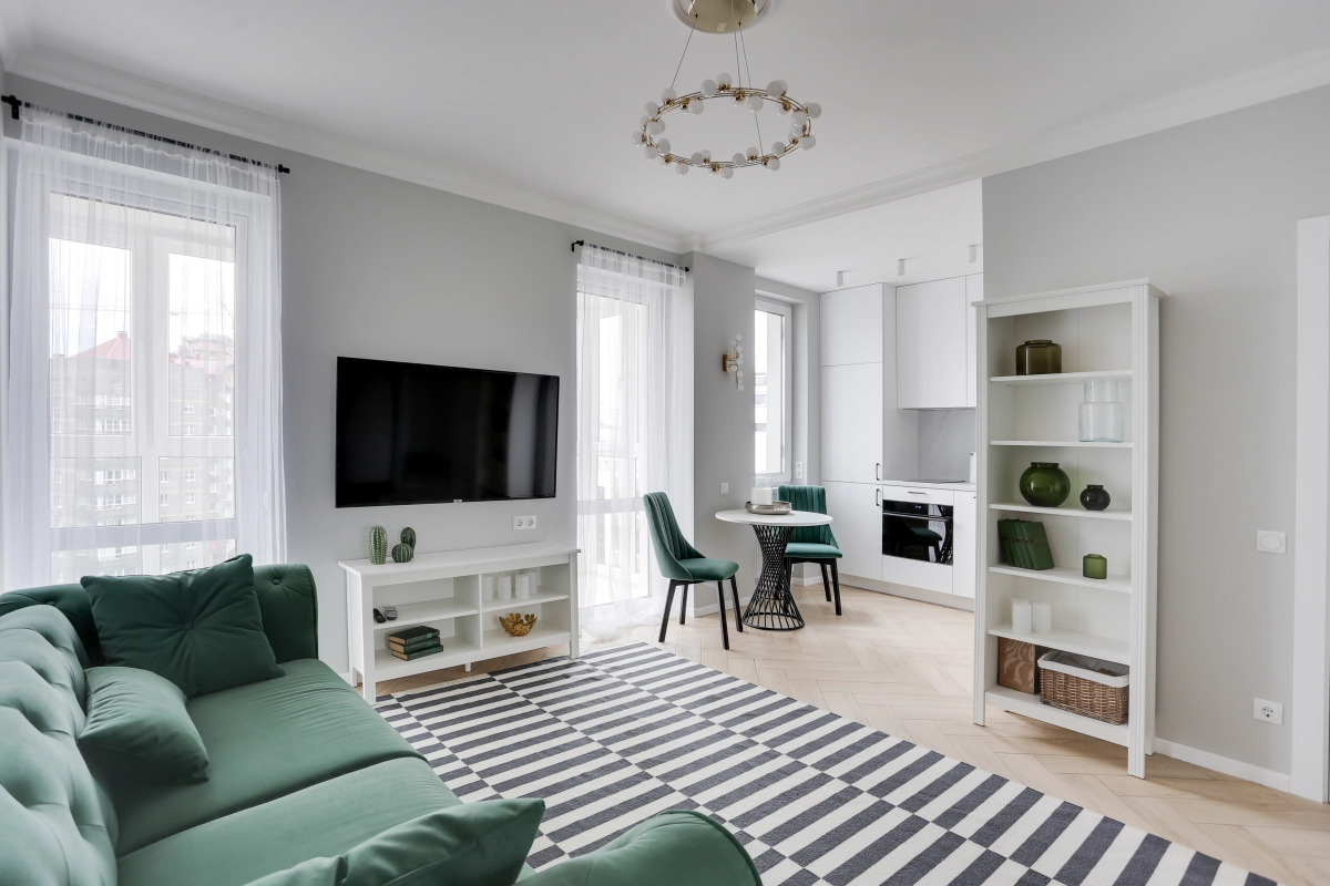 Апартаменты Румер с дизайнерским ремонтом у Немиги