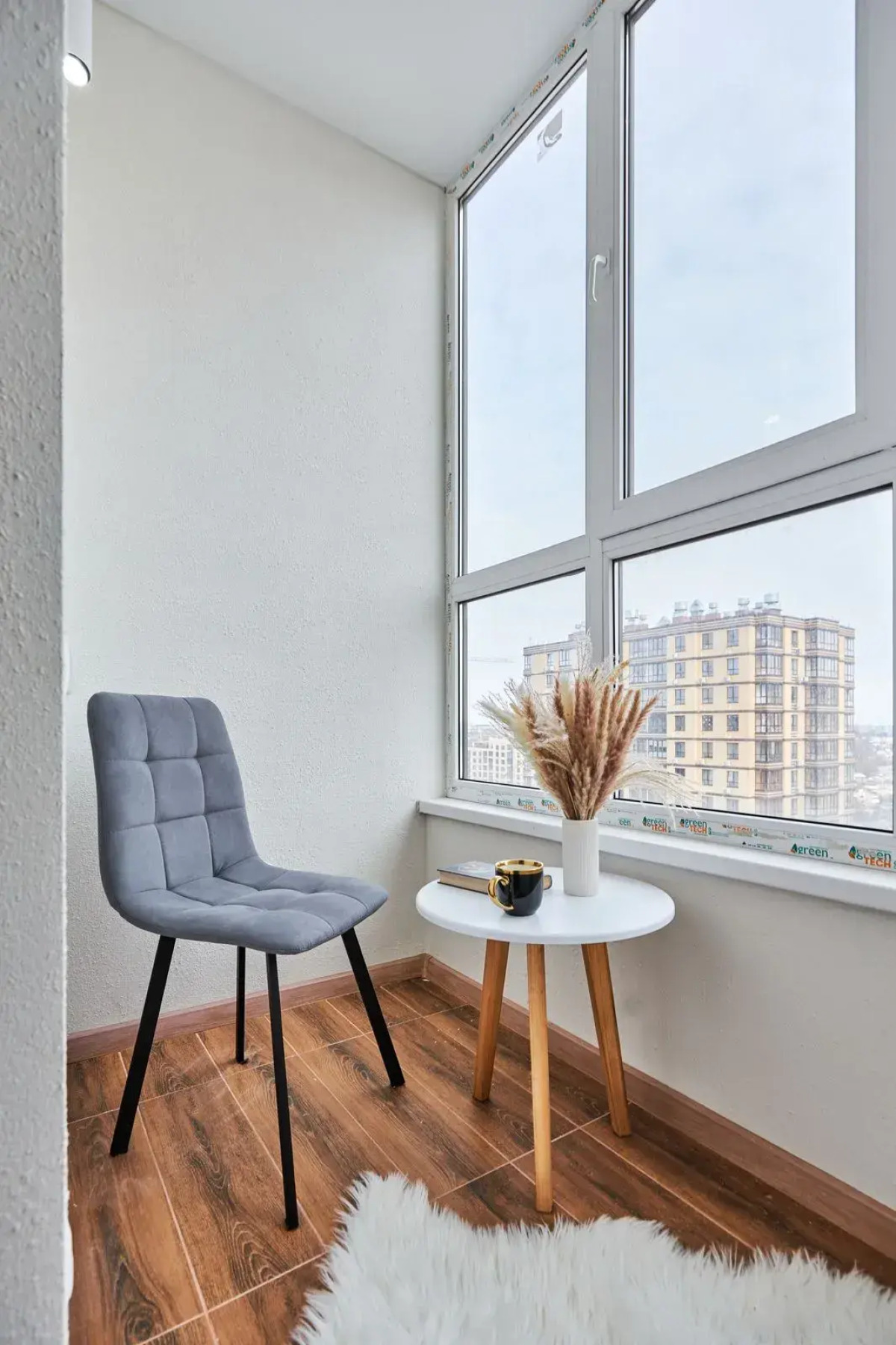 Квартира в ЖК Новый Горизонт для 6 гостей с балконом