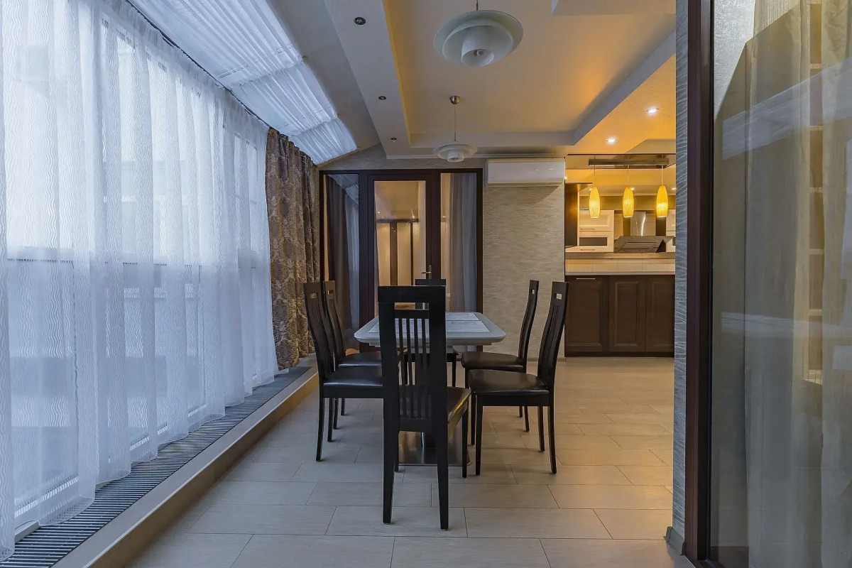 Квартира с сауной в центре города