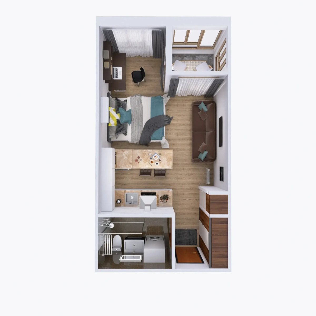 Апартаменты Стильные в Центре Москвы