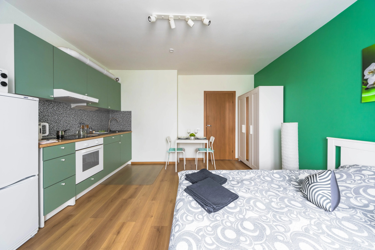 Квартира студия 27м, 3 спальных места