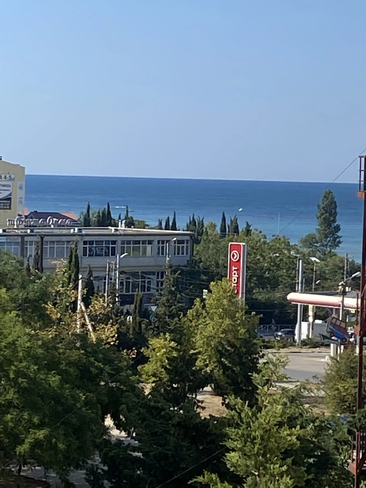 Апартаменты с балконом и видом на море