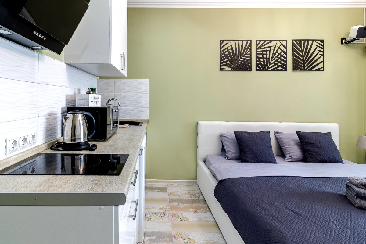 Апартаменты ЖК Белый ангел c видом на реку