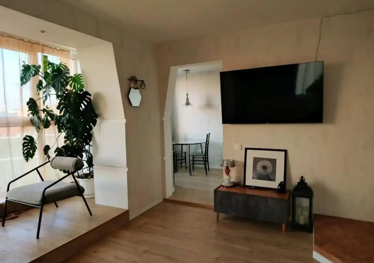 Квартира в центре Нижнего Новгорода с видом на Кремль