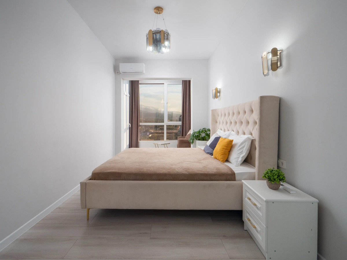 Квартира Евродвушка с потрясающим видом на горы