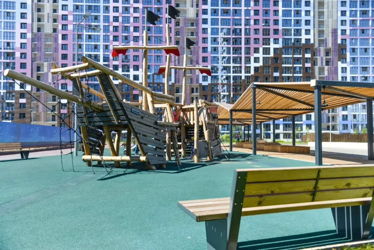 Апартаменты с Балконом и Видом на Море Морской Фасад