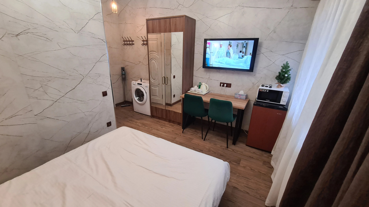 Апартаменты с бассейном и баней