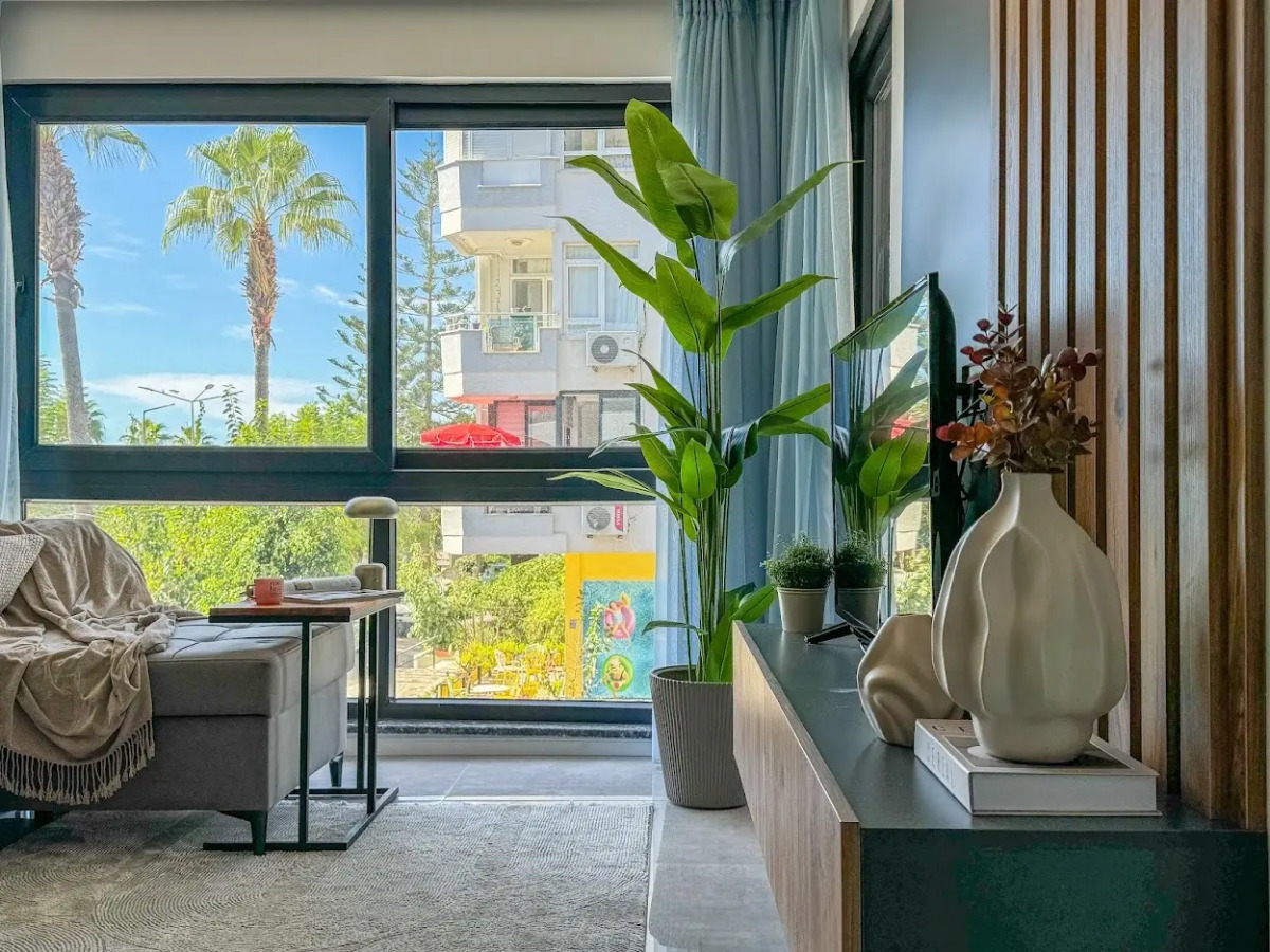 Апартаменты 1+1 Qoople Litus 6 в 20 метрах от моря