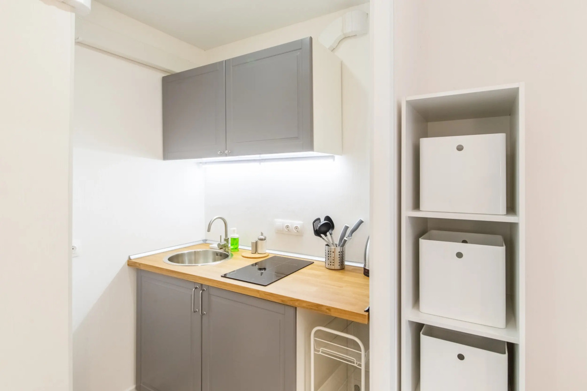 Апартаменты Monetka House Двухместная Студия с 2 окнами